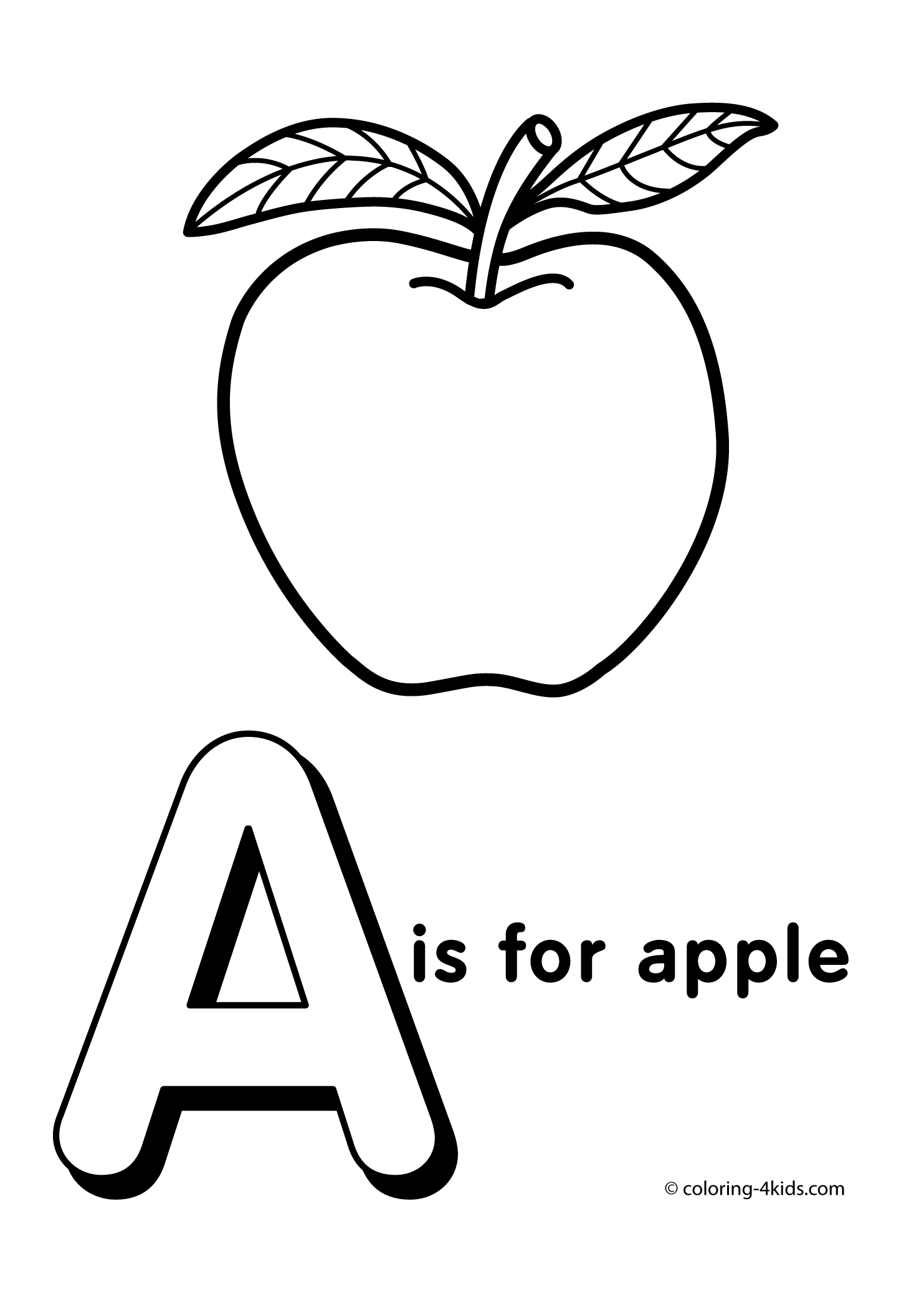 Get 85 Letter A Coloring Worksheet Ideas 25