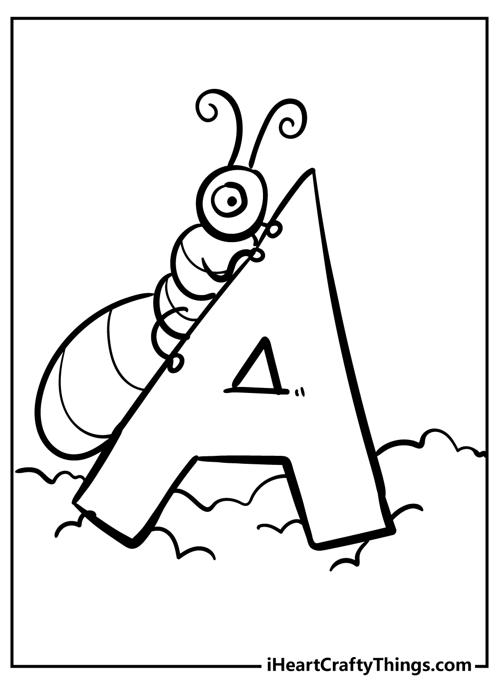 Get 85 Letter A Coloring Worksheet Ideas 3