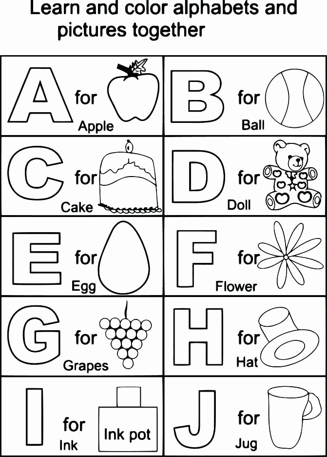 Get 85 Letter A Coloring Worksheet Ideas 55