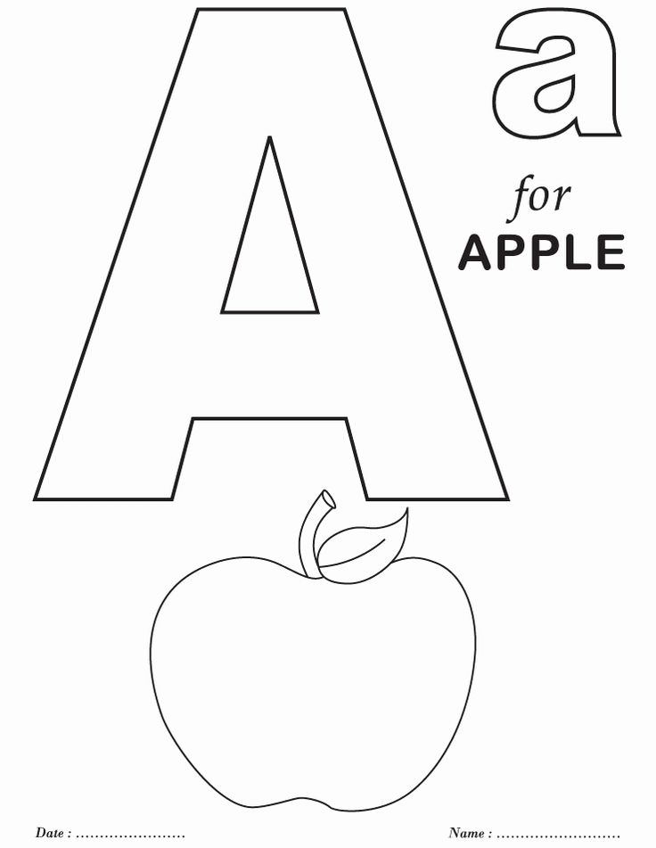 Get 85 Letter A Coloring Worksheet Ideas 6