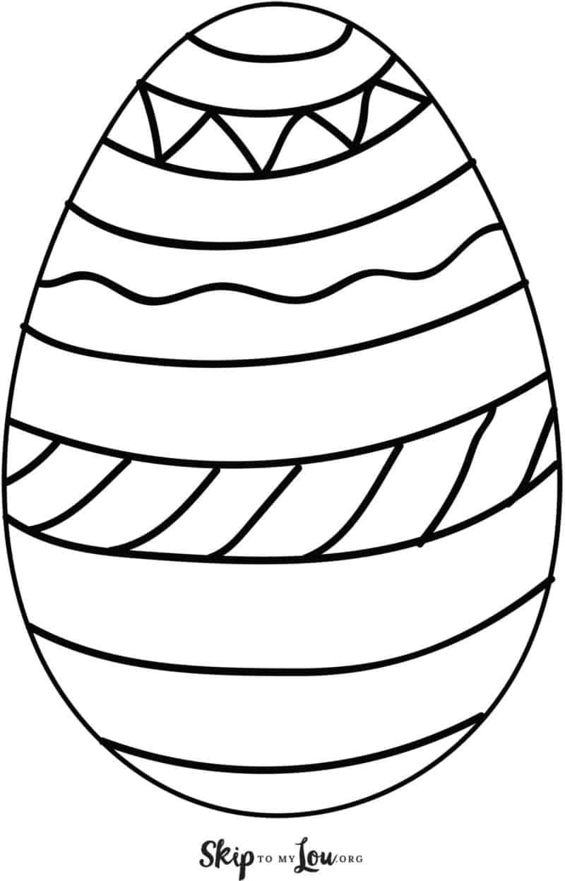 Get 85 Printable Easter Egg Coloring Ideas 17