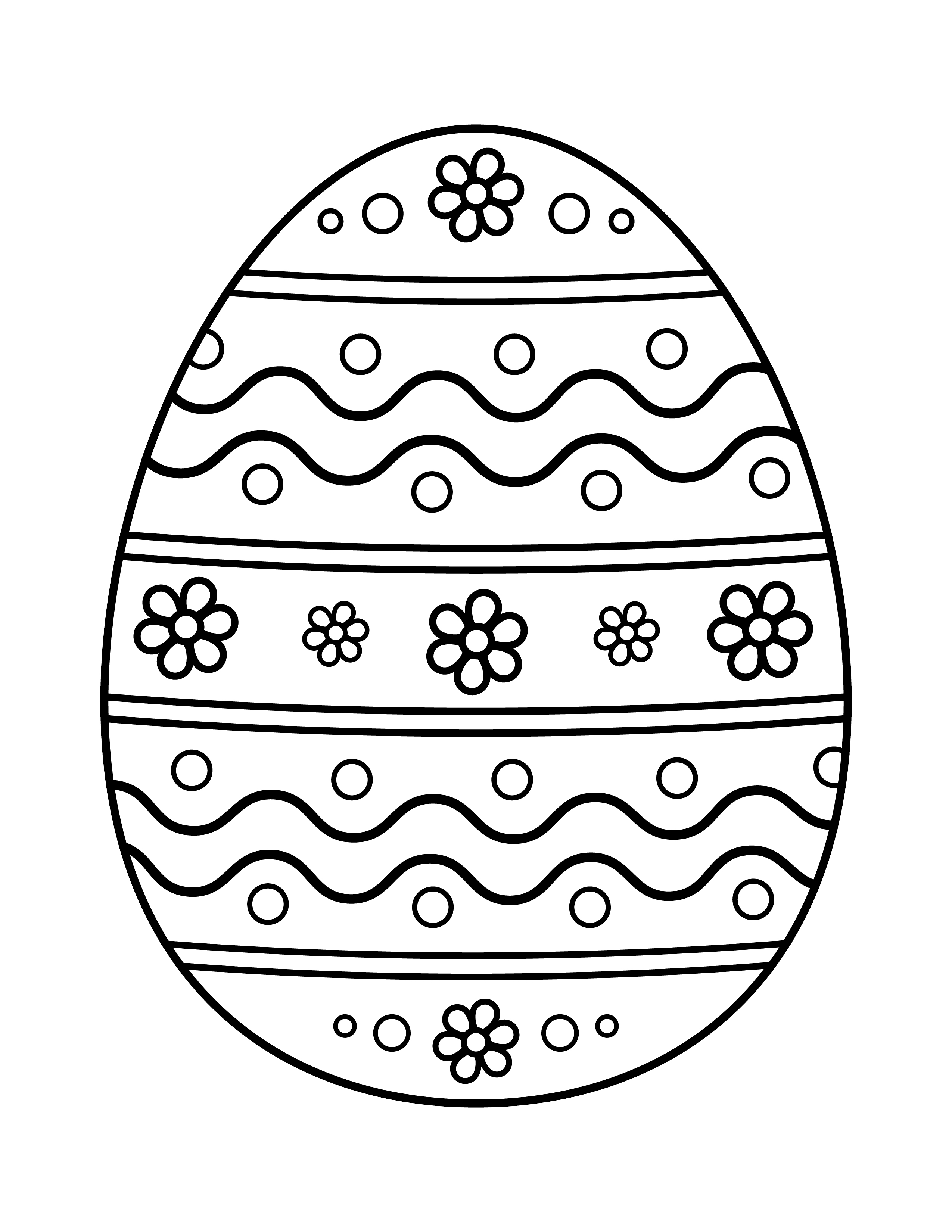 Get 85 Printable Easter Egg Coloring Ideas 24