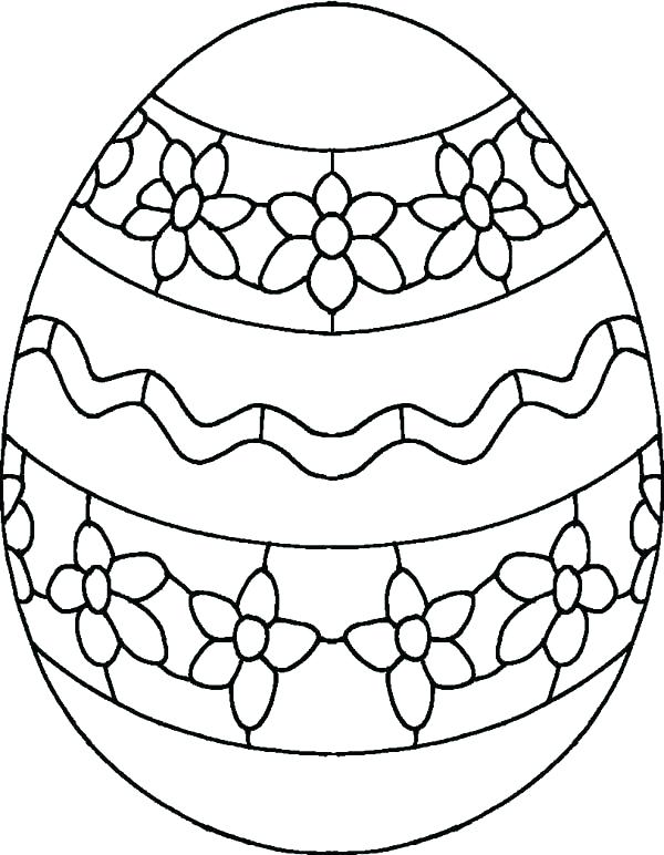Get 85 Printable Easter Egg Coloring Ideas 3