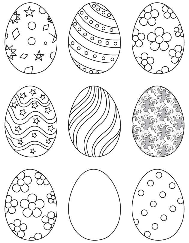 Get 85 Printable Easter Egg Coloring Ideas 30