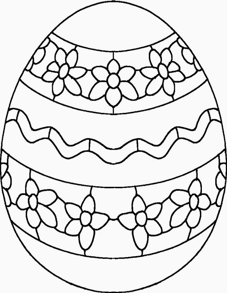 Get 85 Printable Easter Egg Coloring Ideas 40