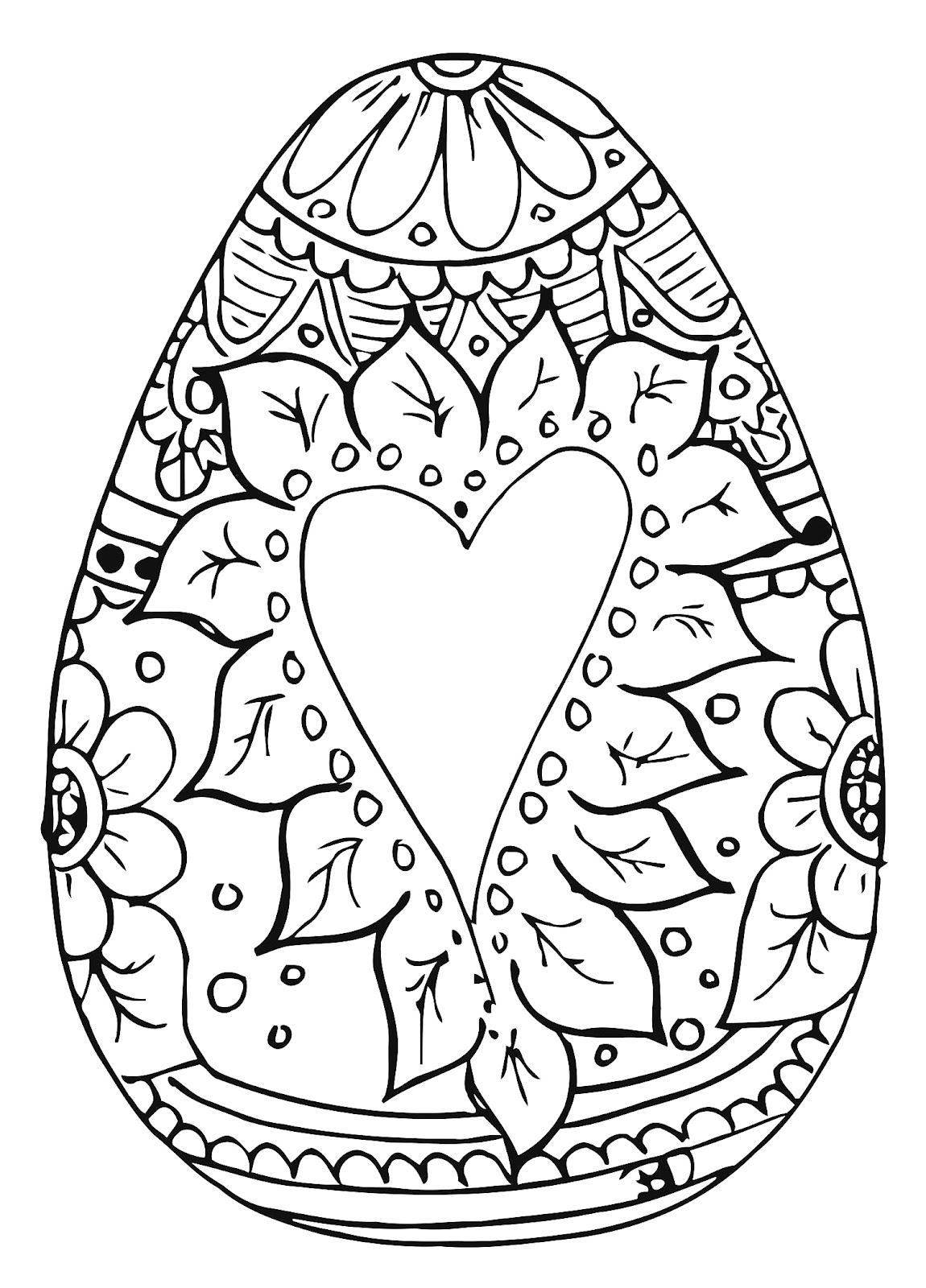 Get 85 Printable Easter Egg Coloring Ideas 50