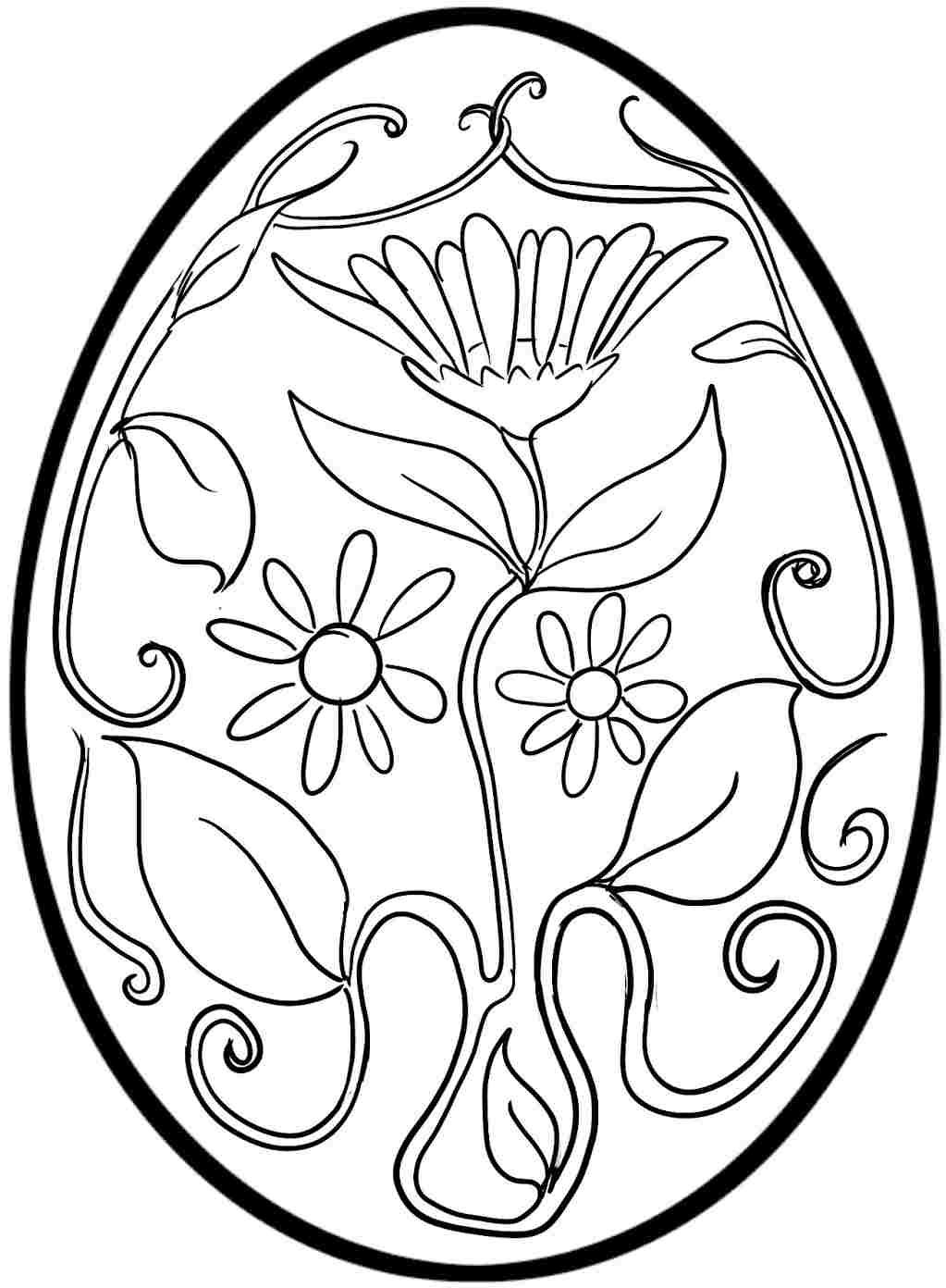 Get 85 Printable Easter Egg Coloring Ideas 54