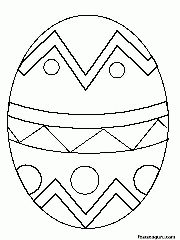 Get 85 Printable Easter Egg Coloring Ideas 58