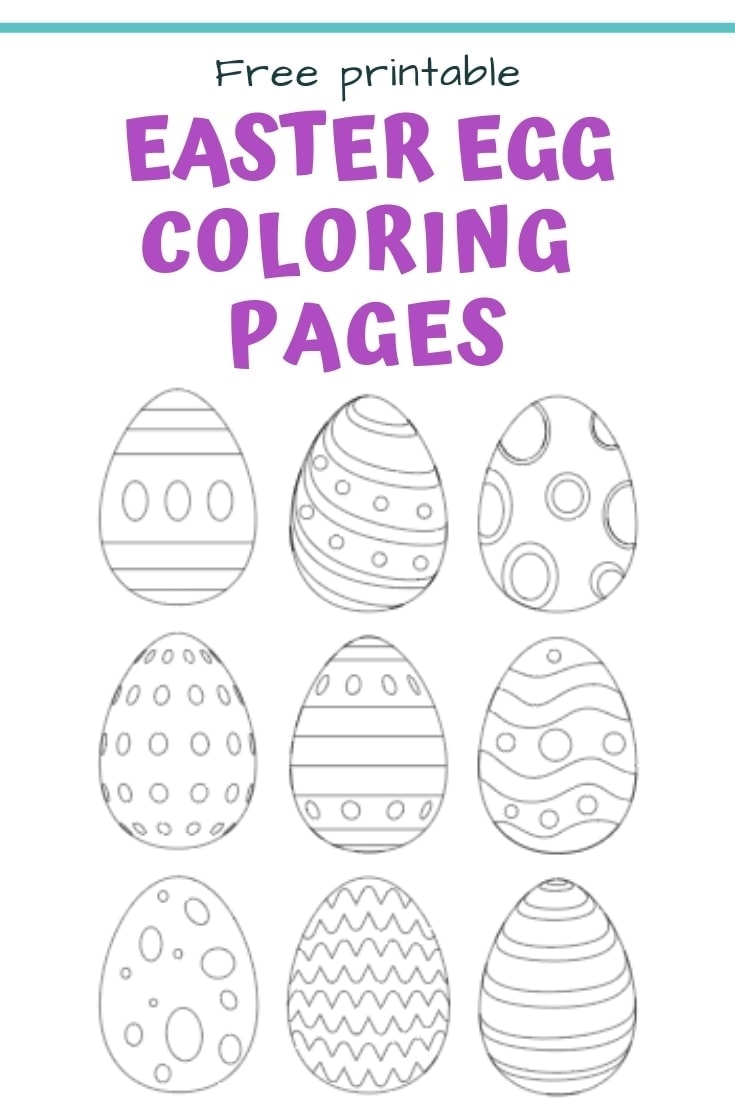 Get 85 Printable Easter Egg Coloring Ideas 59