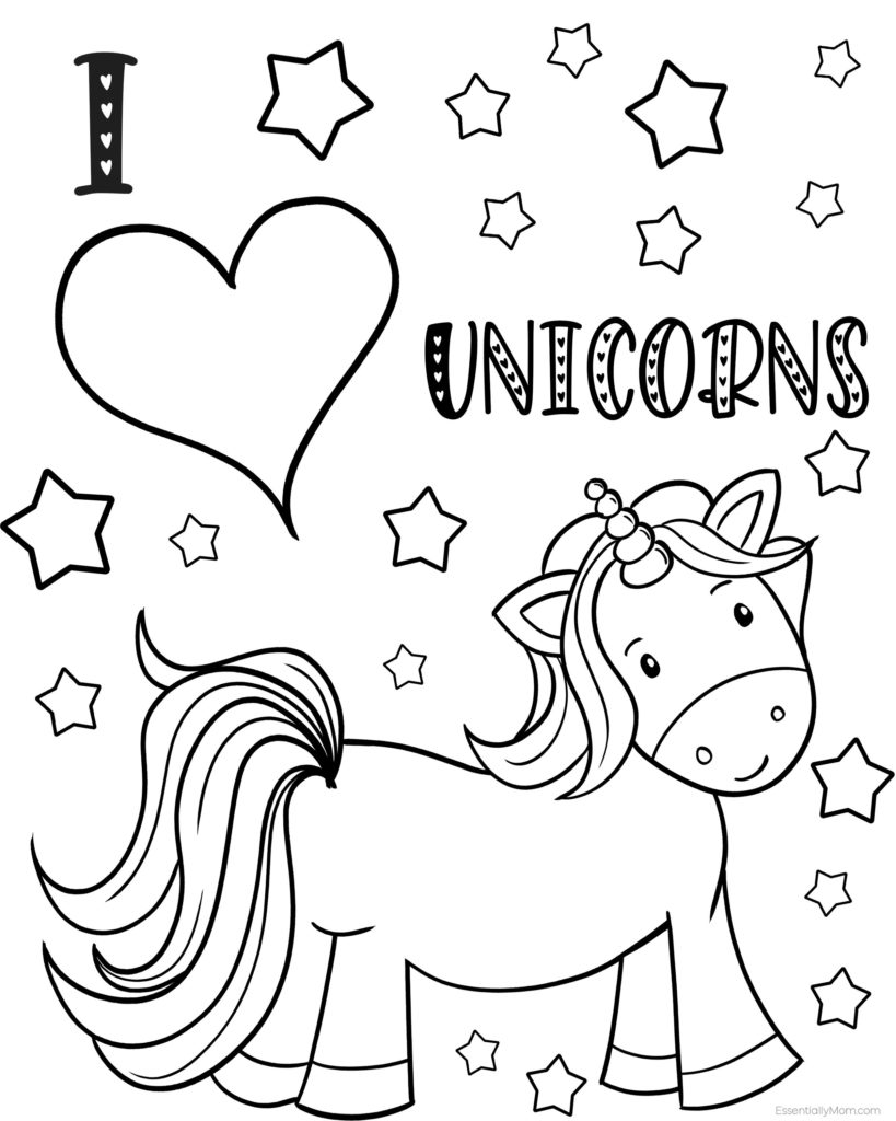 Get 85 Rainbow And Unicorn Coloring Page Ideas 18