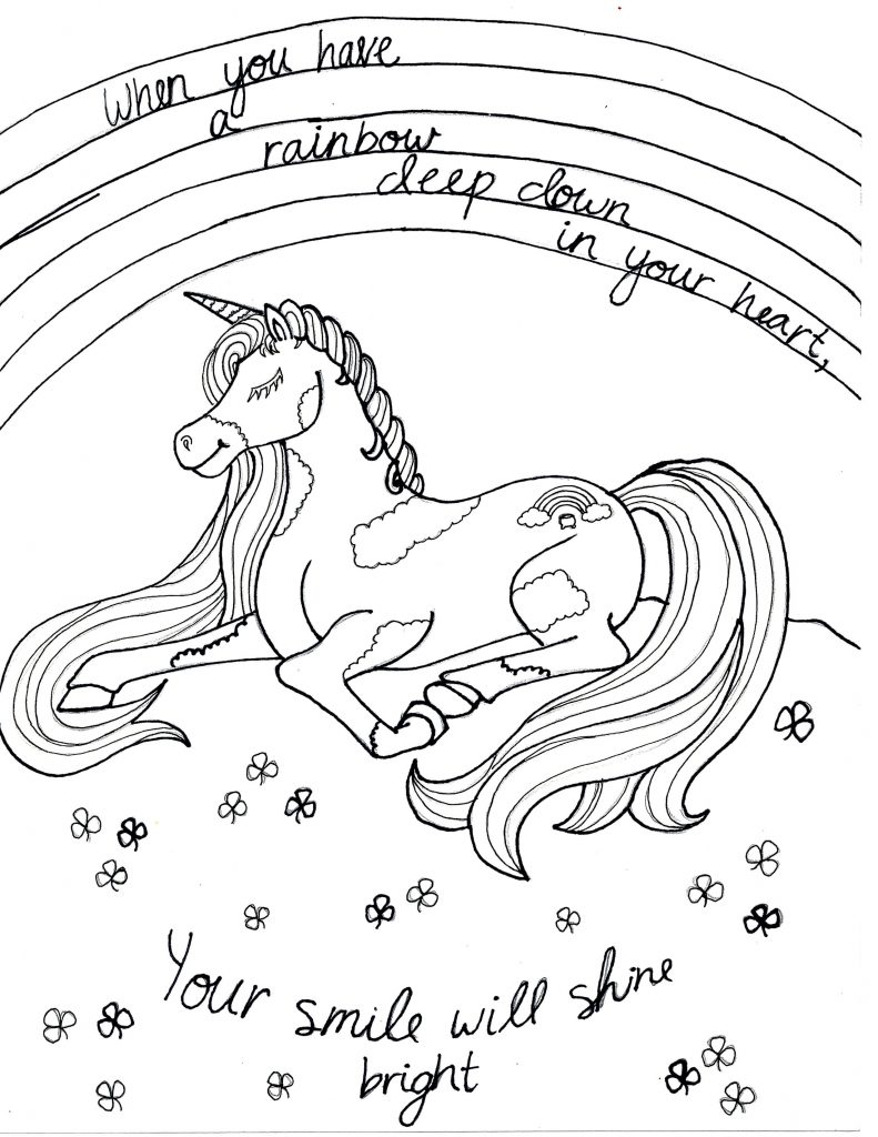 Get 85 Rainbow And Unicorn Coloring Page Ideas 21