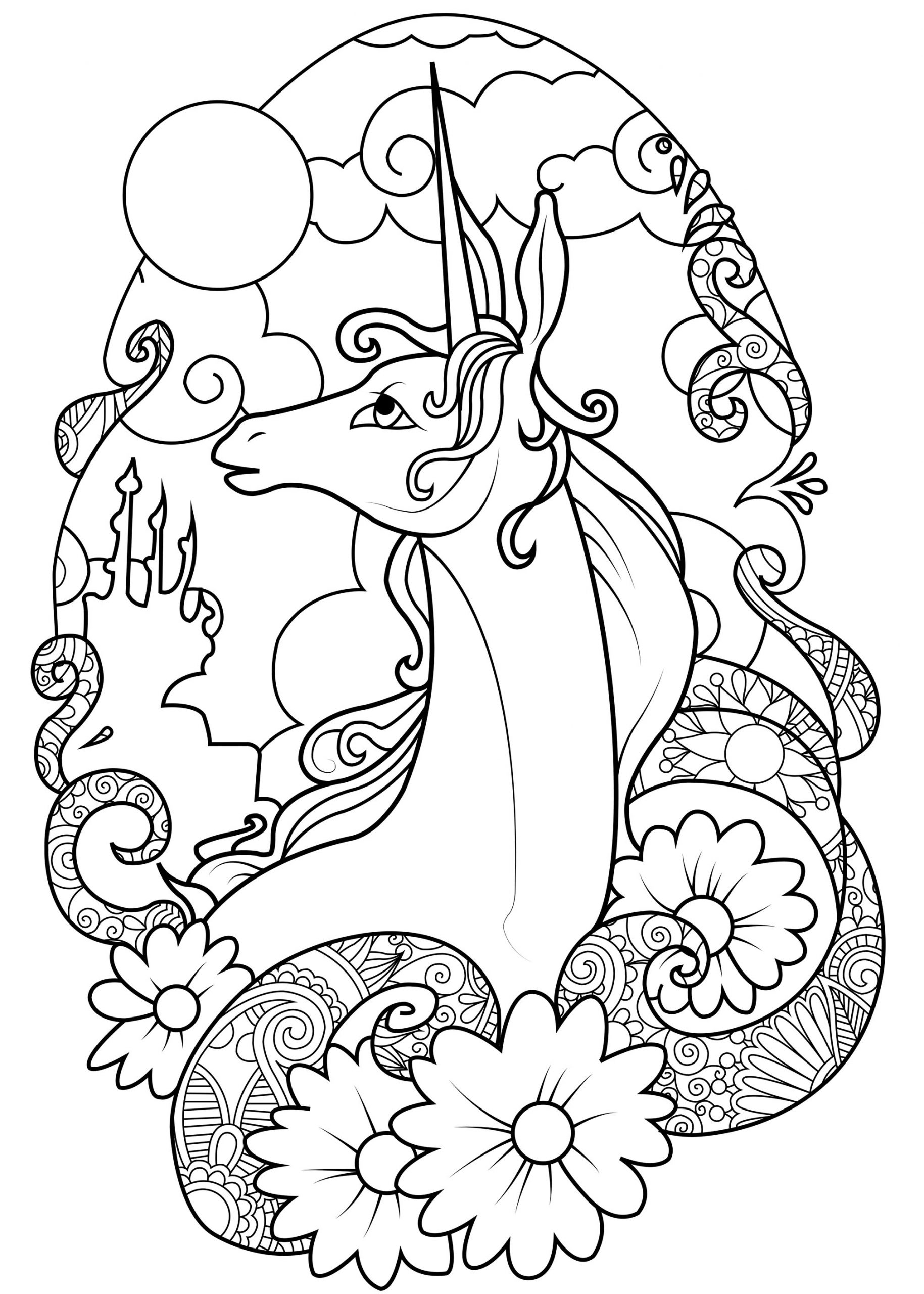 Get 85 Rainbow And Unicorn Coloring Page Ideas 28