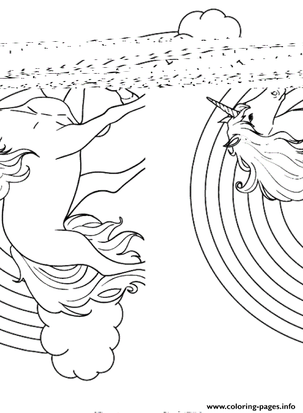 Get 85 Rainbow And Unicorn Coloring Page Ideas 64