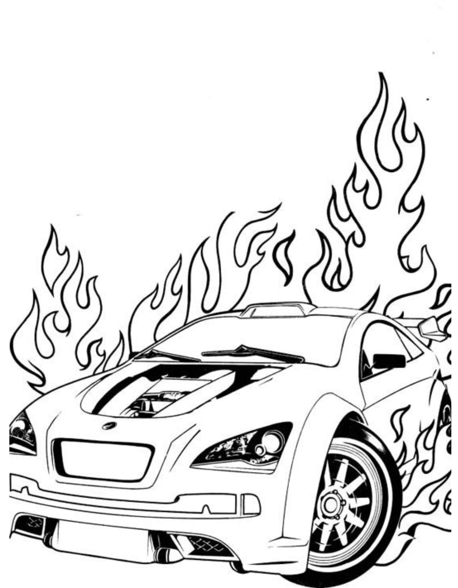 60 Printable Classic Car Coloring Pages 27