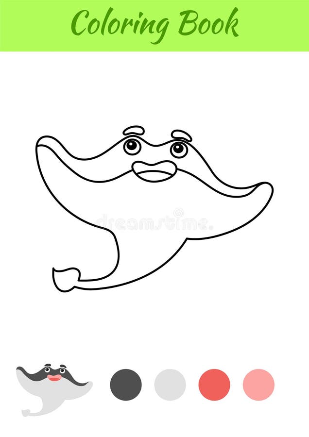 60 Printable Coloring Pages Of Stingrays 16