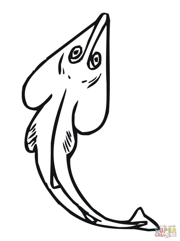 60 Printable Coloring Pages Of Stingrays 54