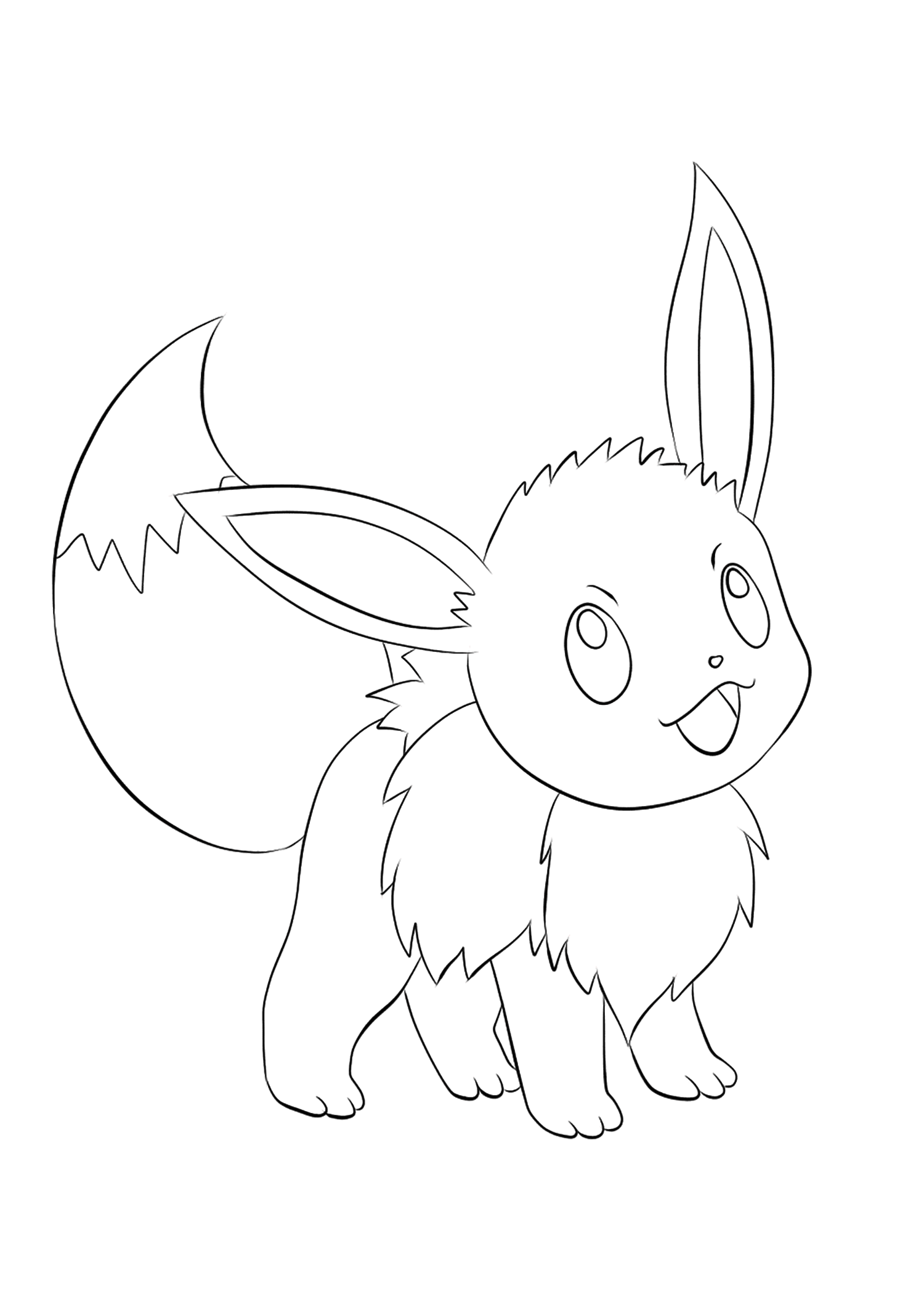 60 Printable Eevee Evolution Coloring Pages 40