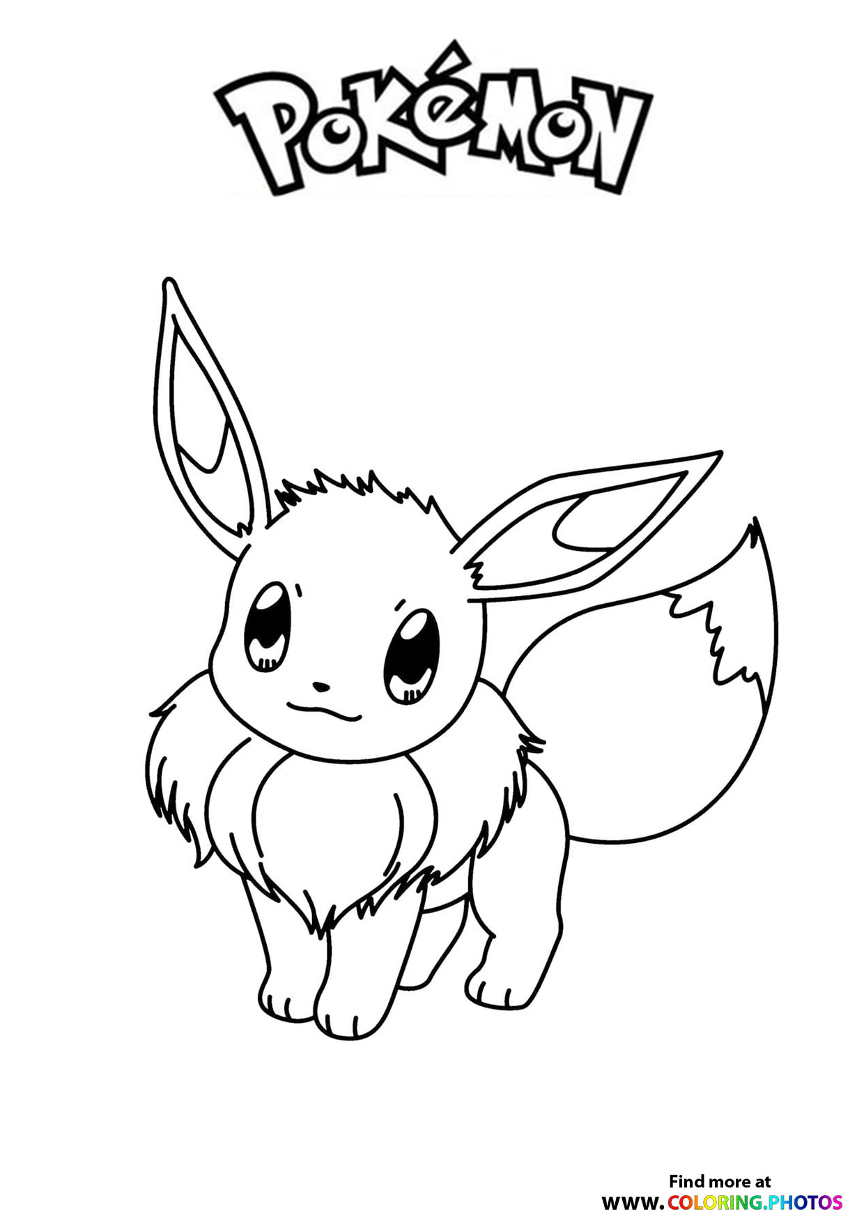 60 Printable Eevee Evolution Coloring Pages 41