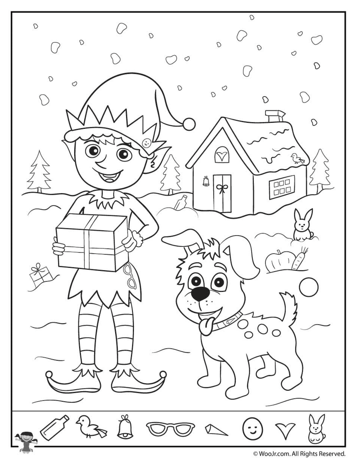 60 Printable Hidden Pictures Coloring Pages 58
