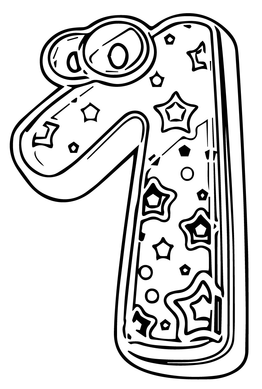 Get 85 1 Coloring Page Ideas 24