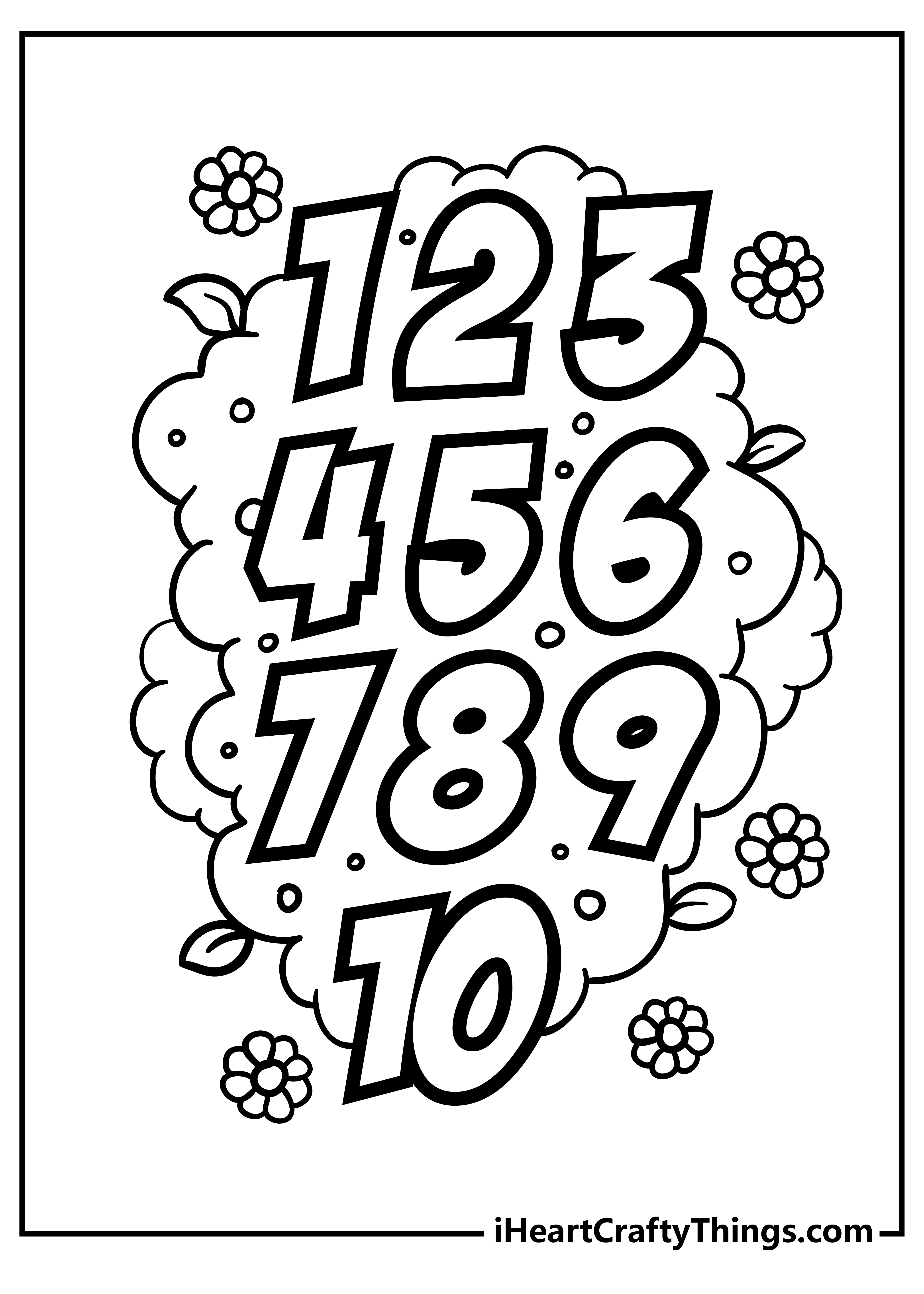 Get 85 1 Coloring Page Ideas 9