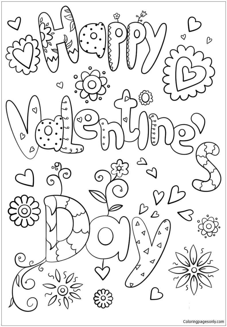 Get 85 Free Valentine Printables Coloring Ideas 57
