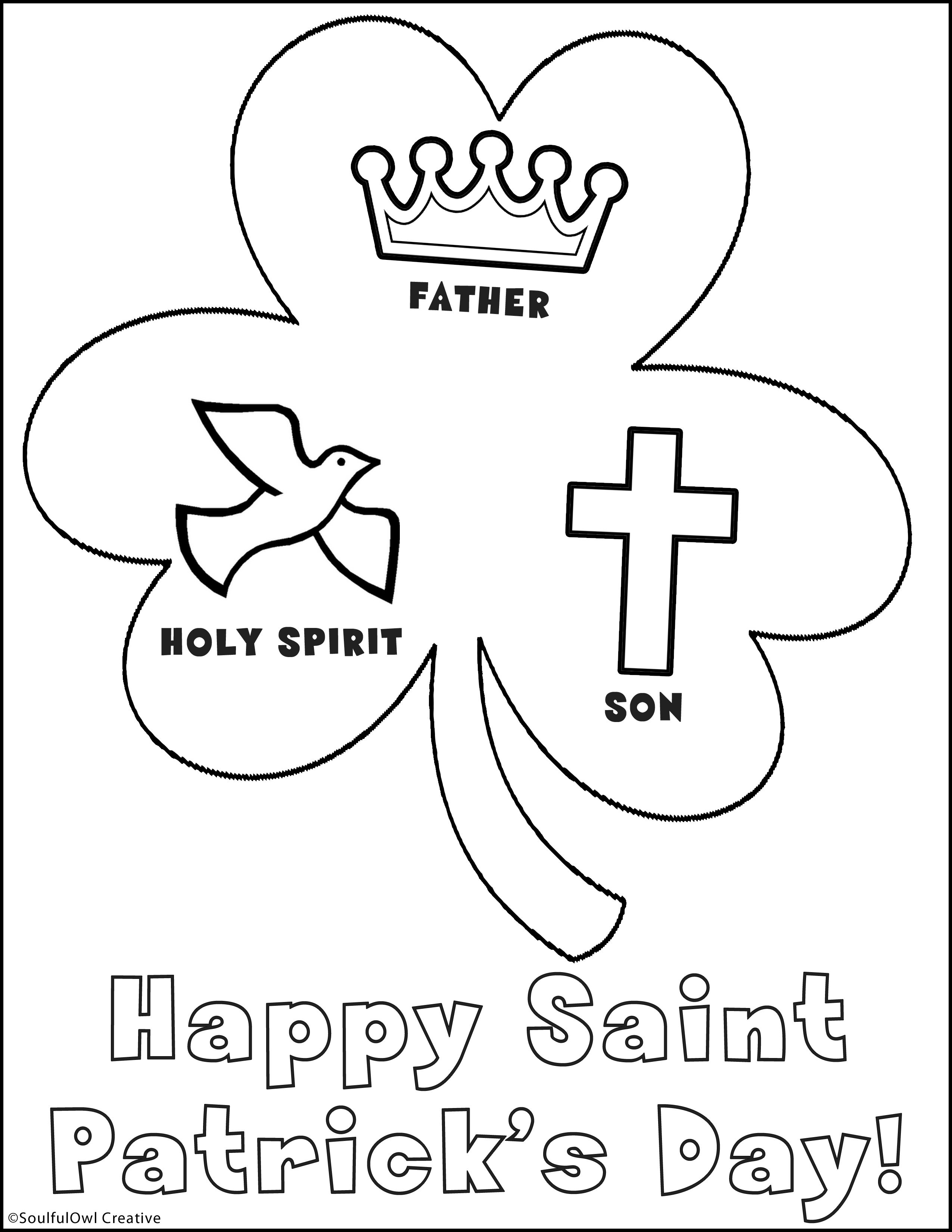 Get 85 St Patrick Coloring Sheet Ideas 10