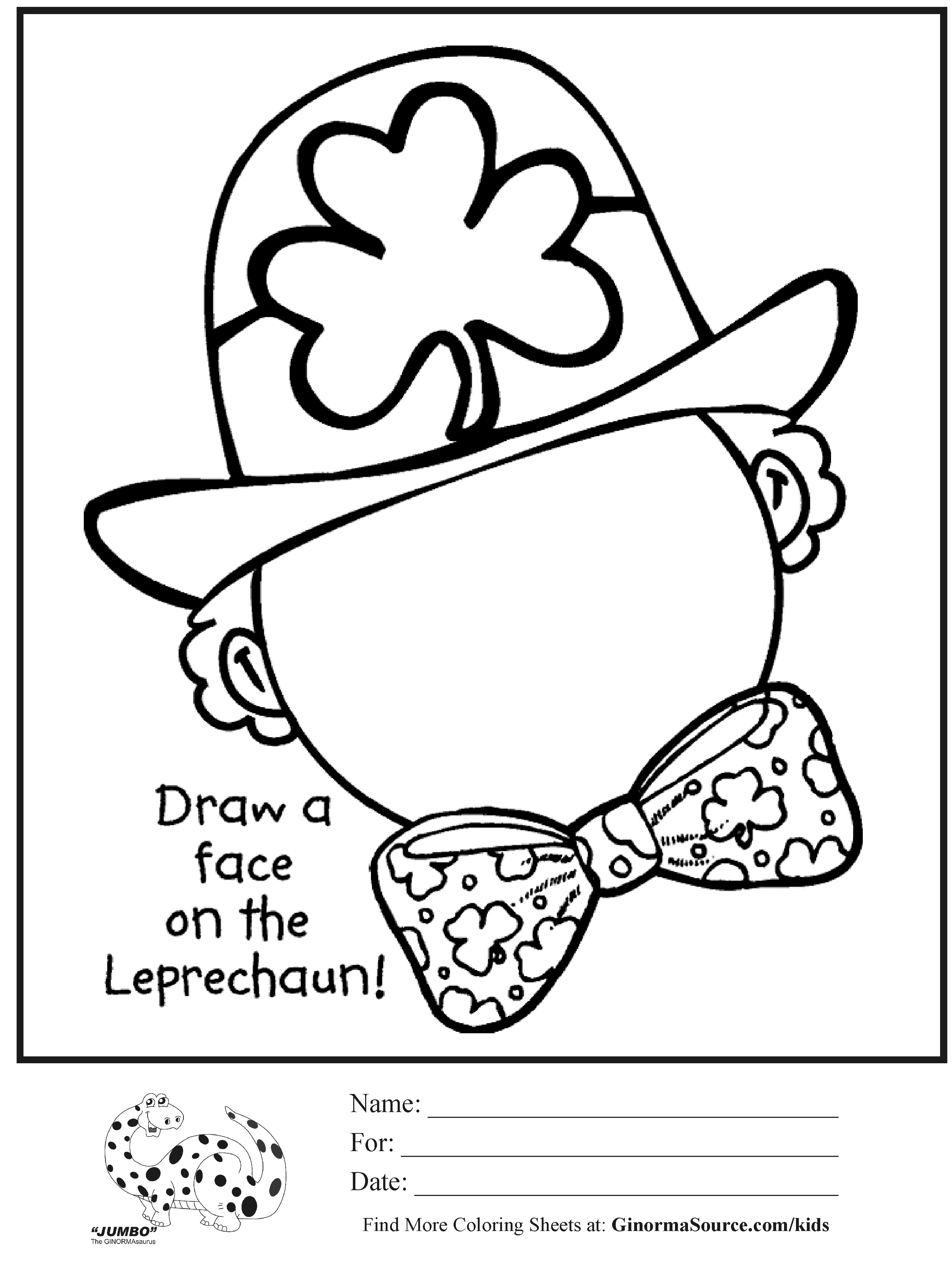 Get 85 St Patrick Coloring Sheet Ideas 15