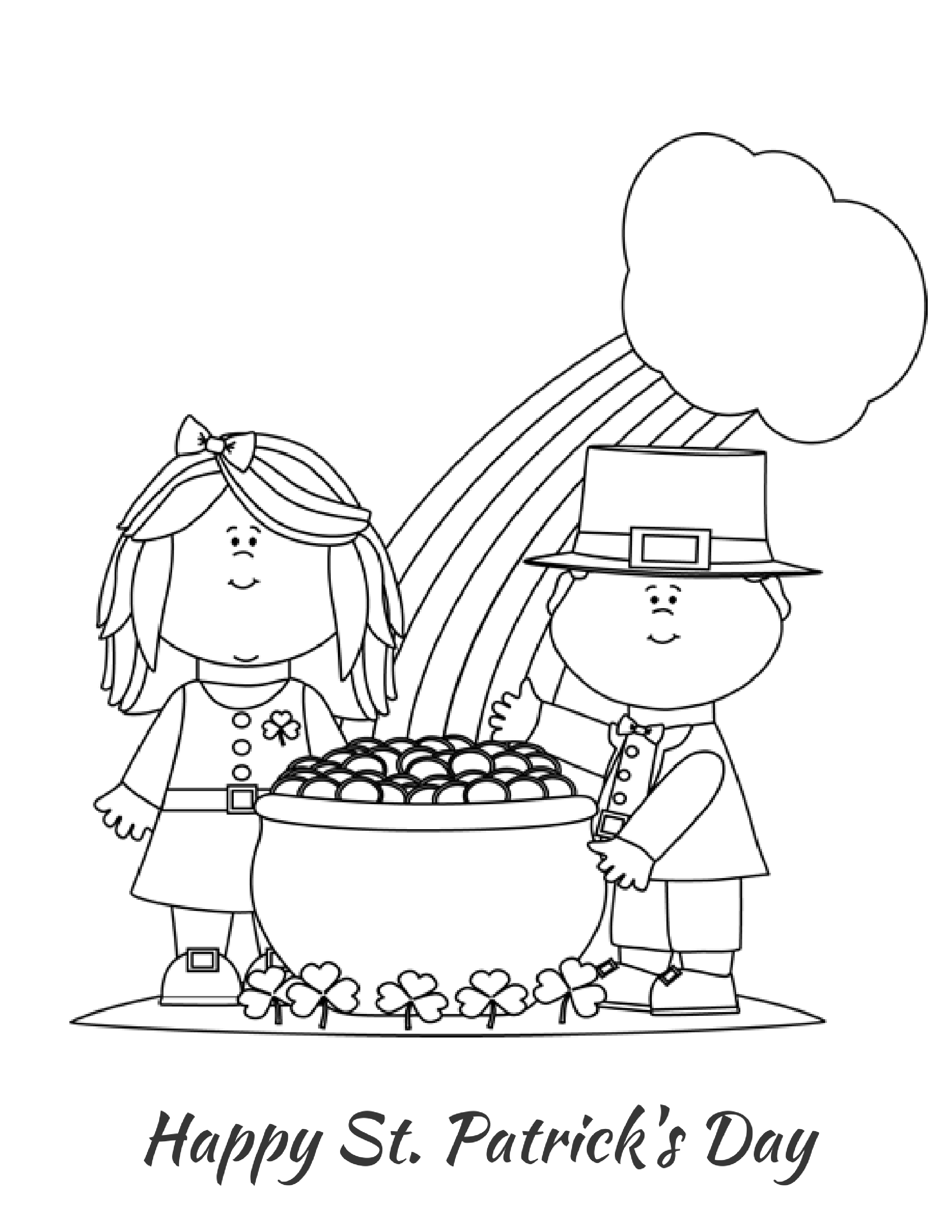 Get 85 St Patrick Coloring Sheet Ideas 16