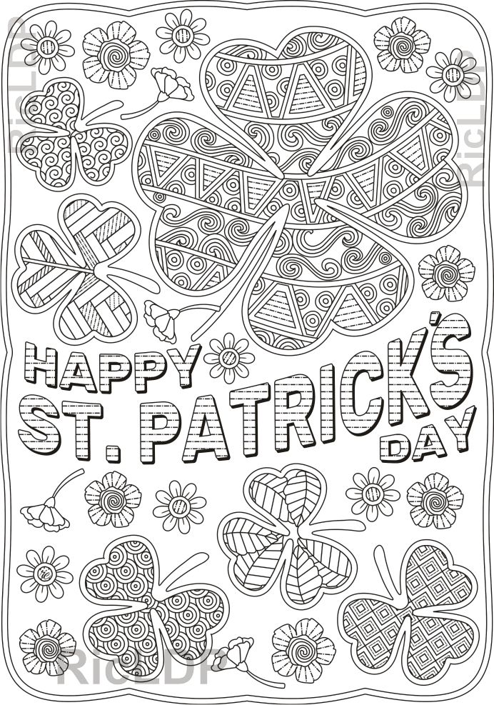 Get 85 St Patrick Coloring Sheet Ideas 24