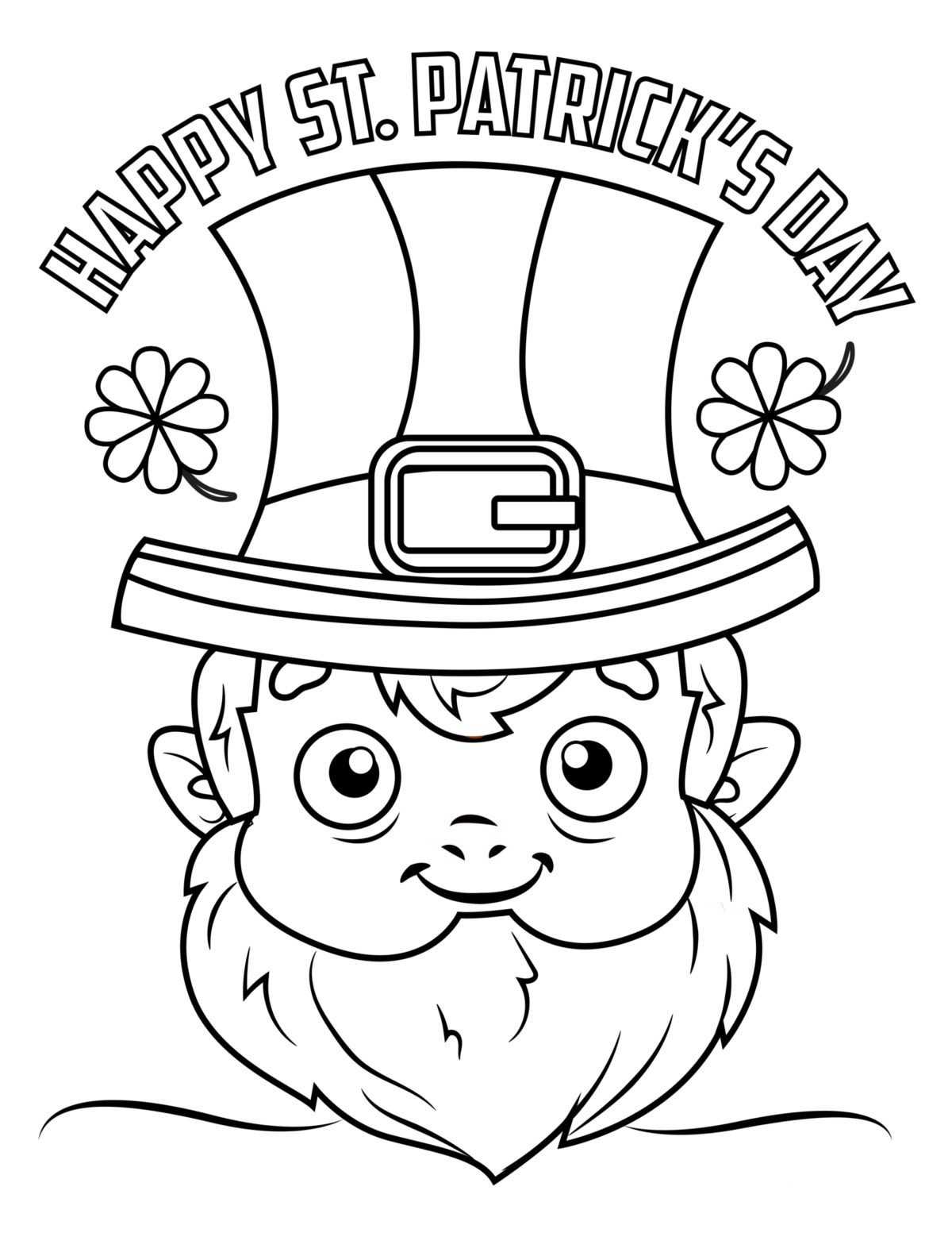 Get 85 St Patrick Coloring Sheet Ideas 38