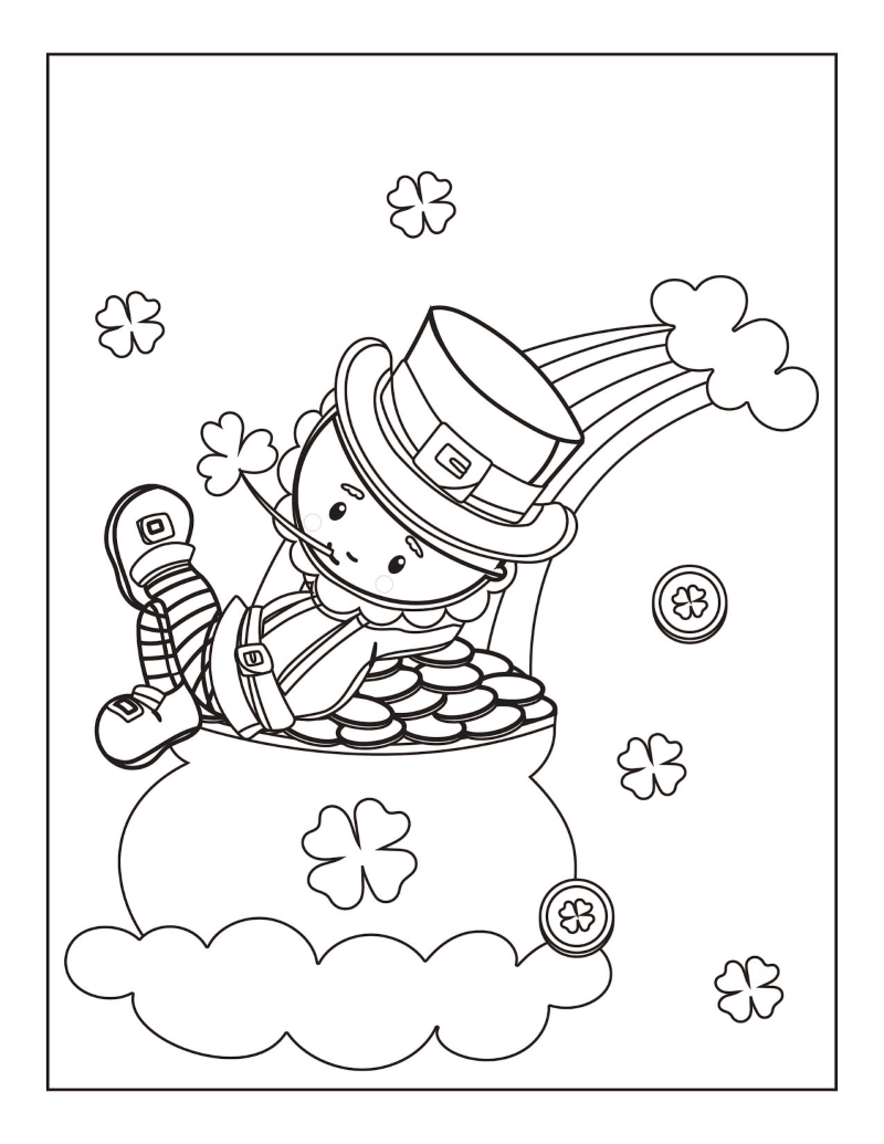 Get 85 St Patrick Coloring Sheet Ideas 43