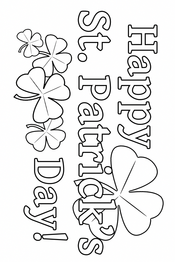 Get 85 St Patrick Coloring Sheet Ideas 45