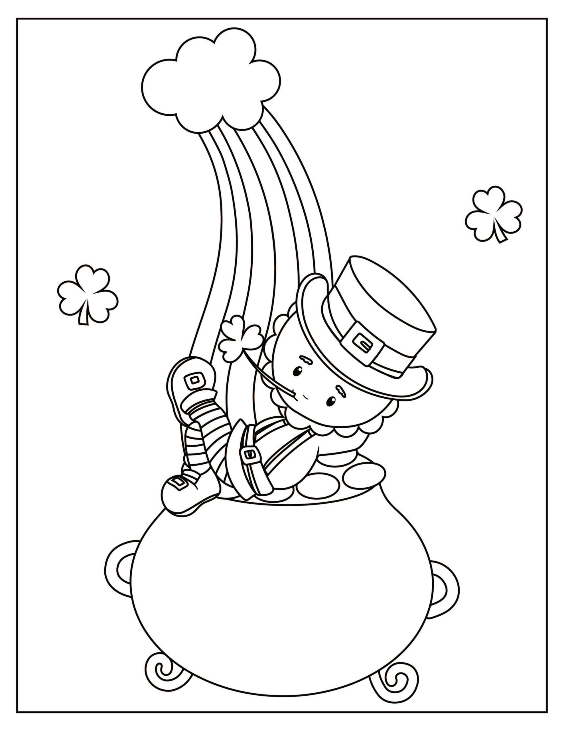 Get 85 St Patrick Coloring Sheet Ideas 55