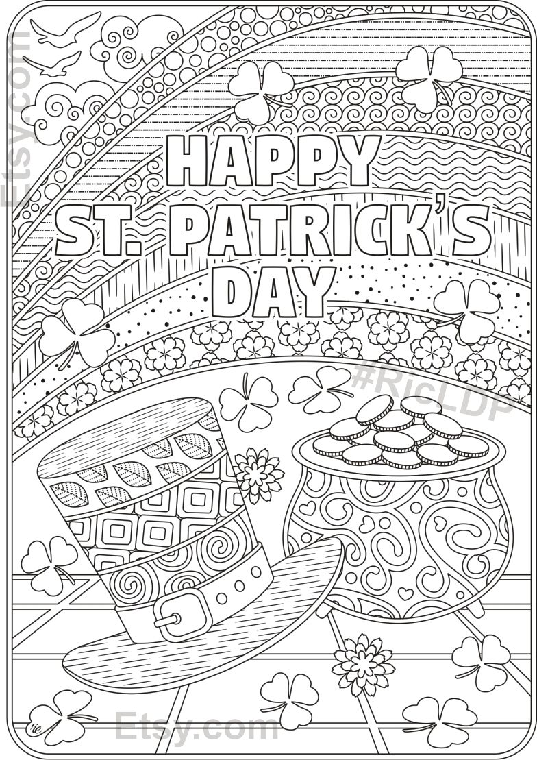 Get 85 St Patrick Coloring Sheet Ideas 59