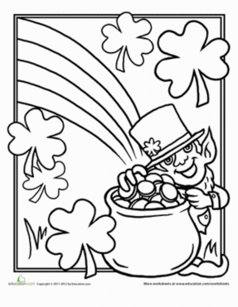 Get 85 St Patrick Coloring Sheet Ideas 62