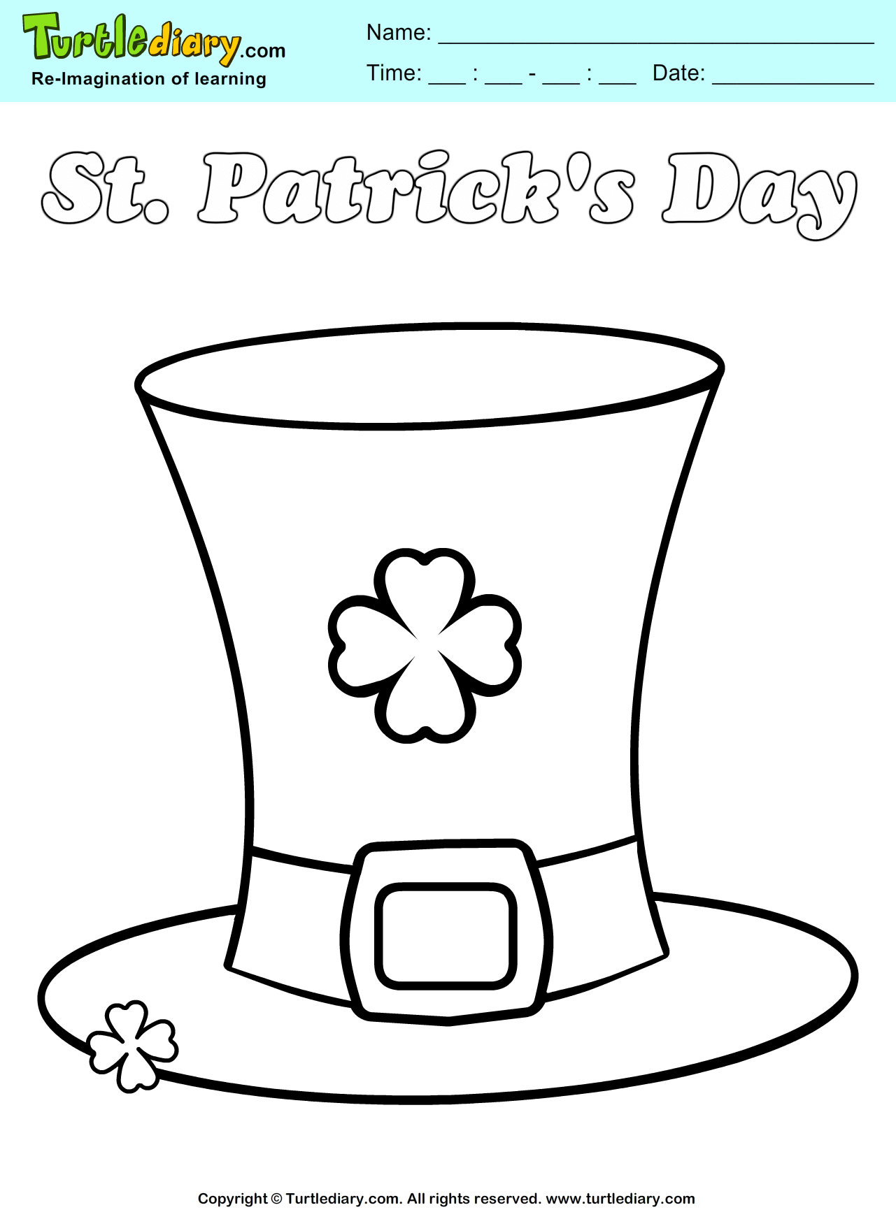 Get 85 St Patrick Coloring Sheet Ideas 63