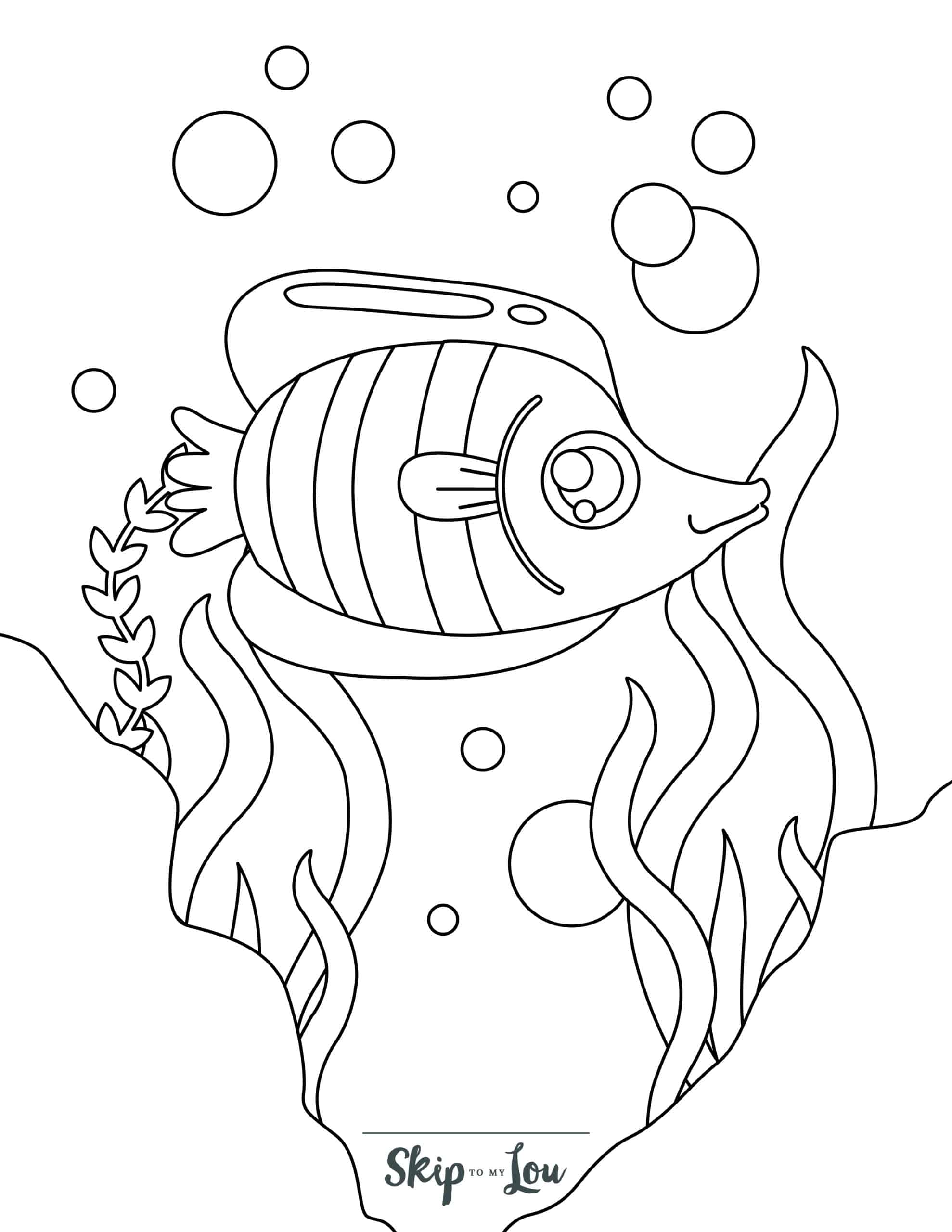 Get 85 Tropical Fish Coloring Pages Ideas 16