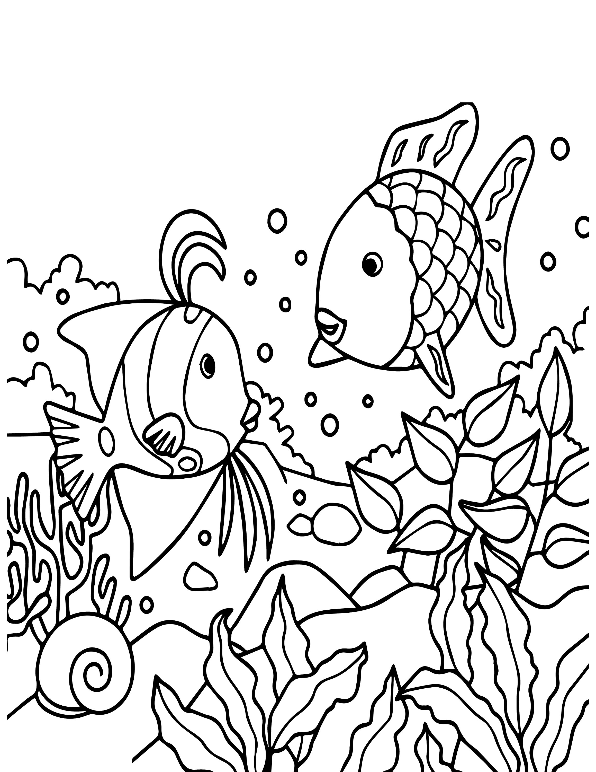 Get 85 Tropical Fish Coloring Pages Ideas 2
