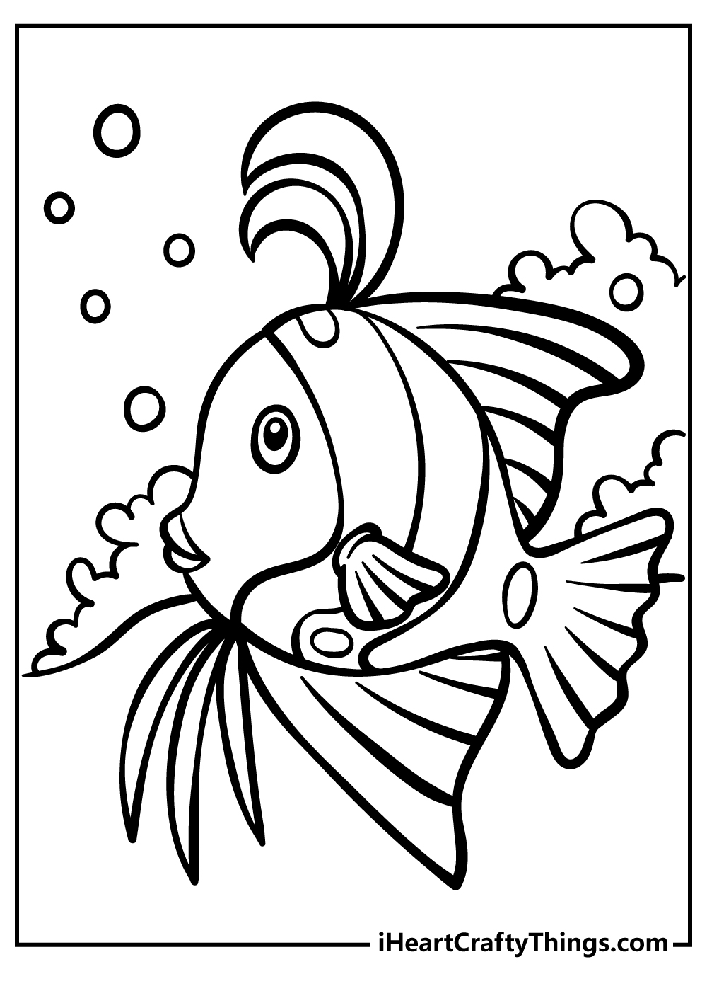 Get 85 Tropical Fish Coloring Pages Ideas 29