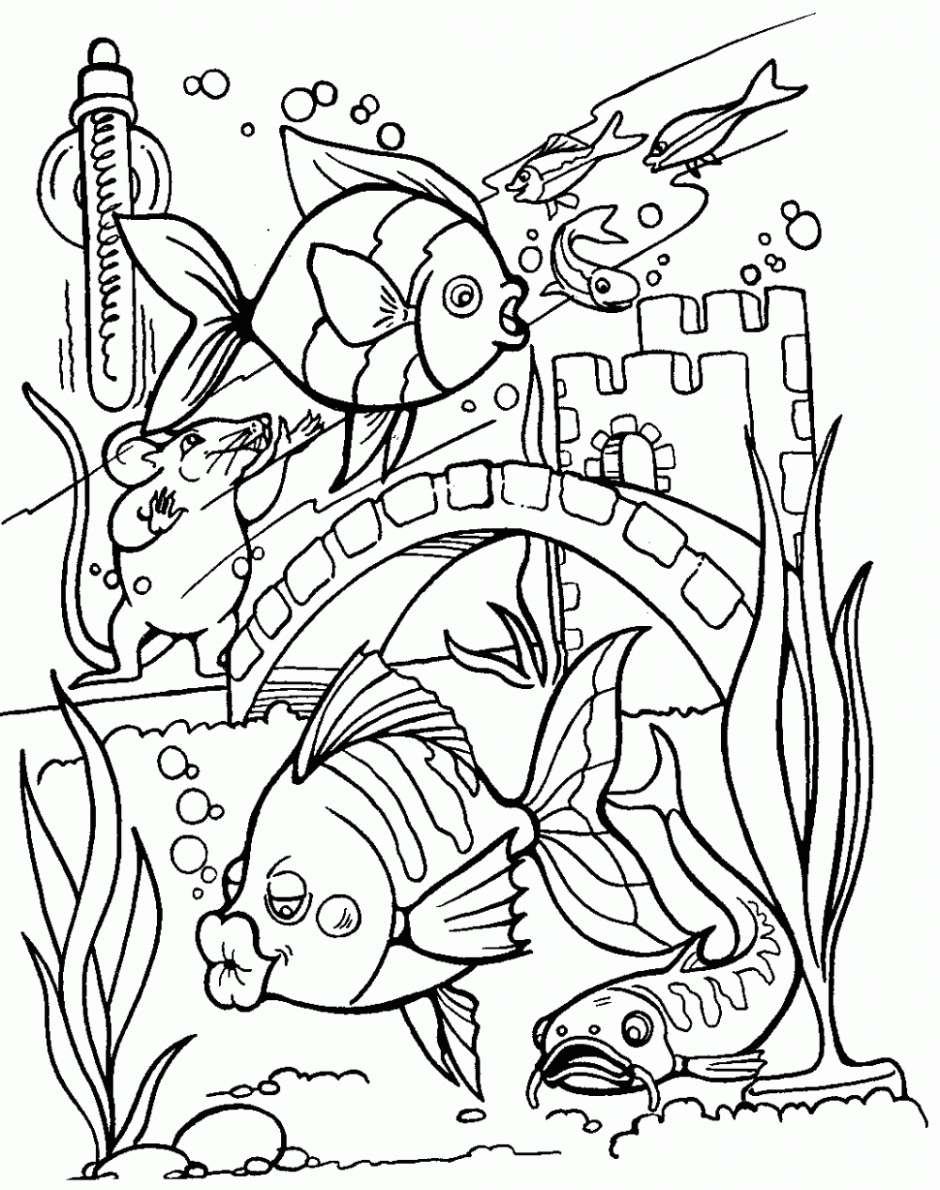 Get 85 Tropical Fish Coloring Pages Ideas 32