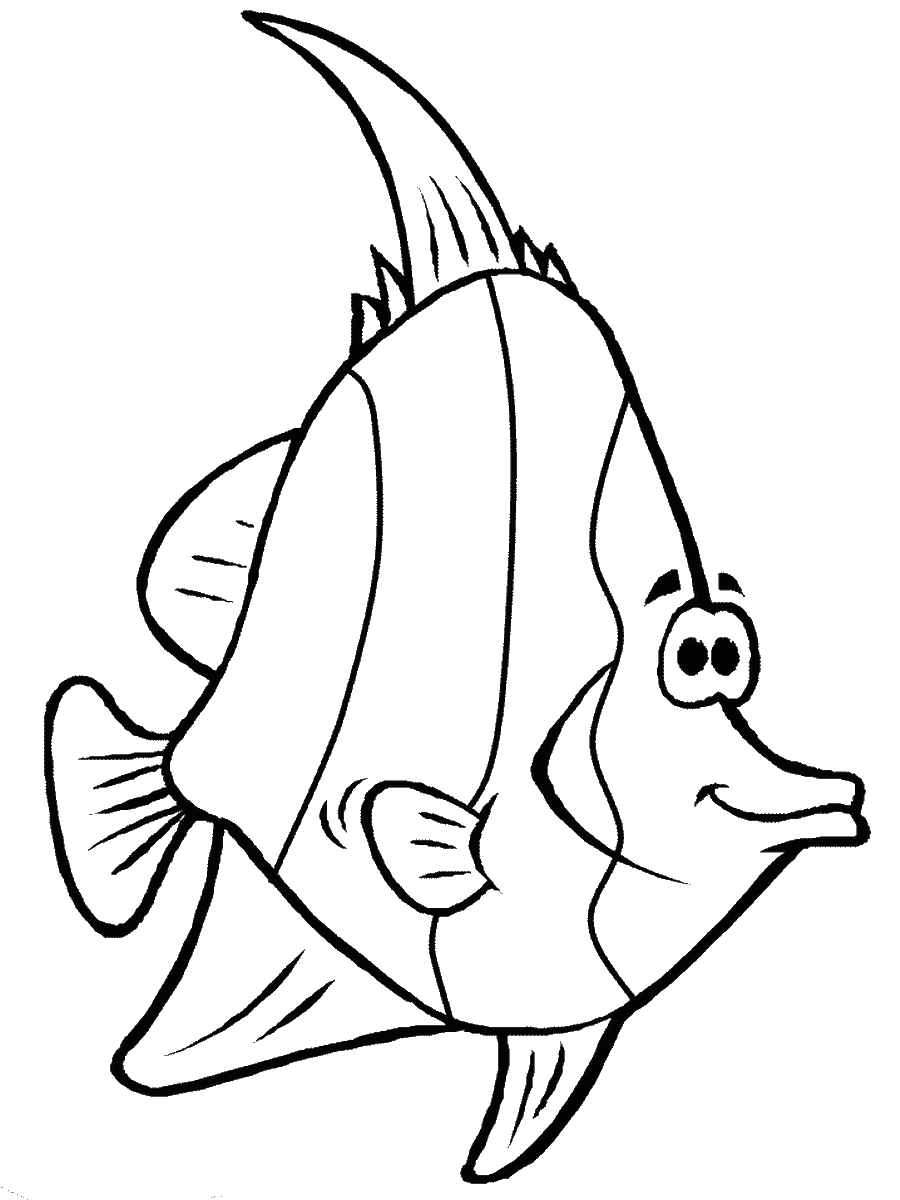 Get 85 Tropical Fish Coloring Pages Ideas 52