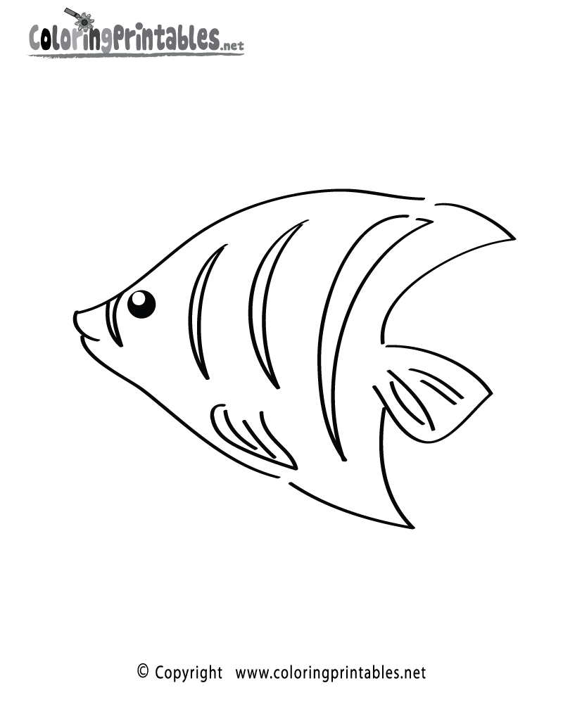 Get 85 Tropical Fish Coloring Pages Ideas 56