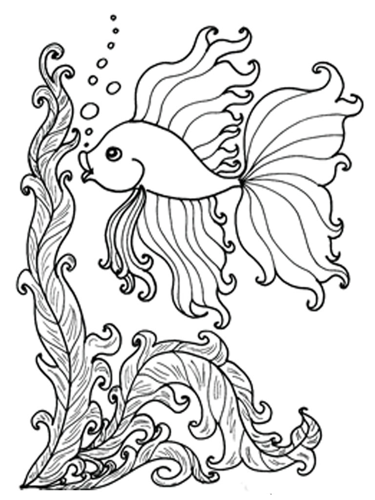 Get 85 Tropical Fish Coloring Pages Ideas 59