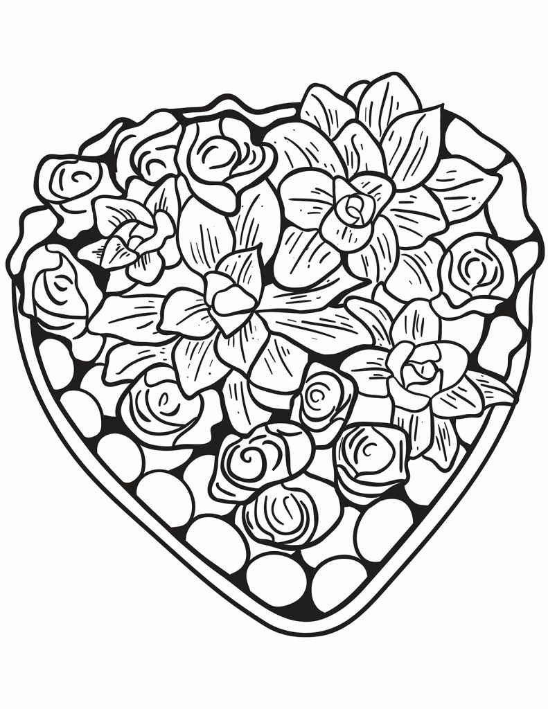 Get 85 Valentines Day Adult Coloring Pages Ideas 41