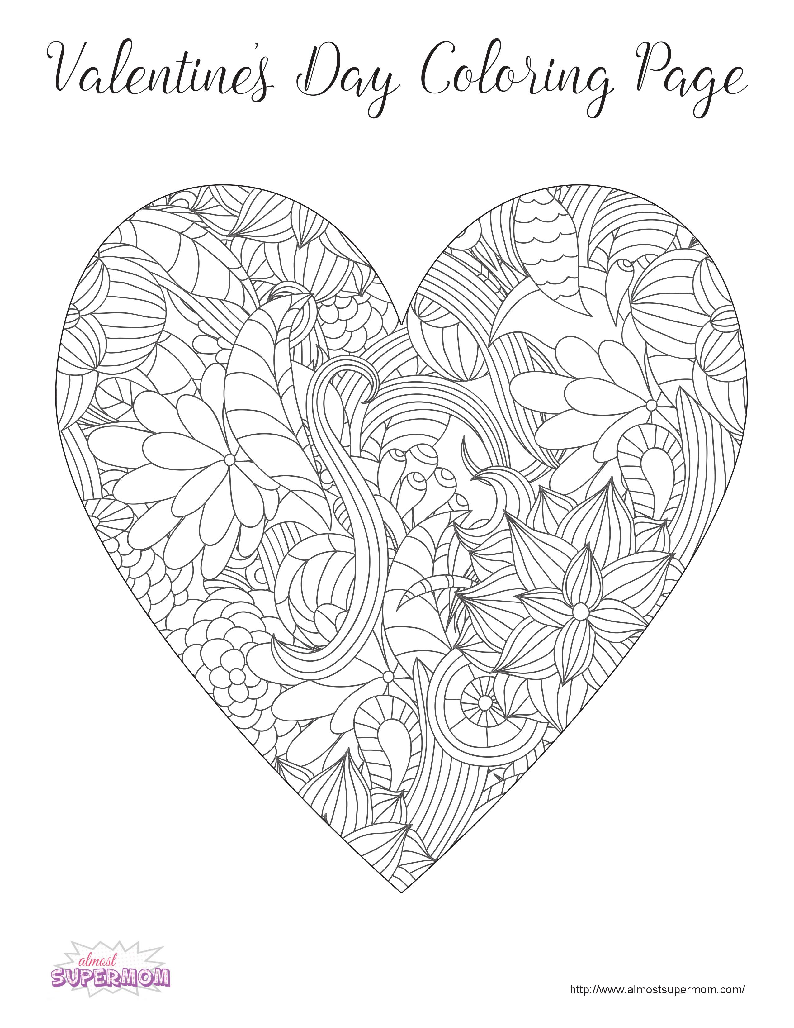 Get 85 Valentines Day Adult Coloring Pages Ideas 44
