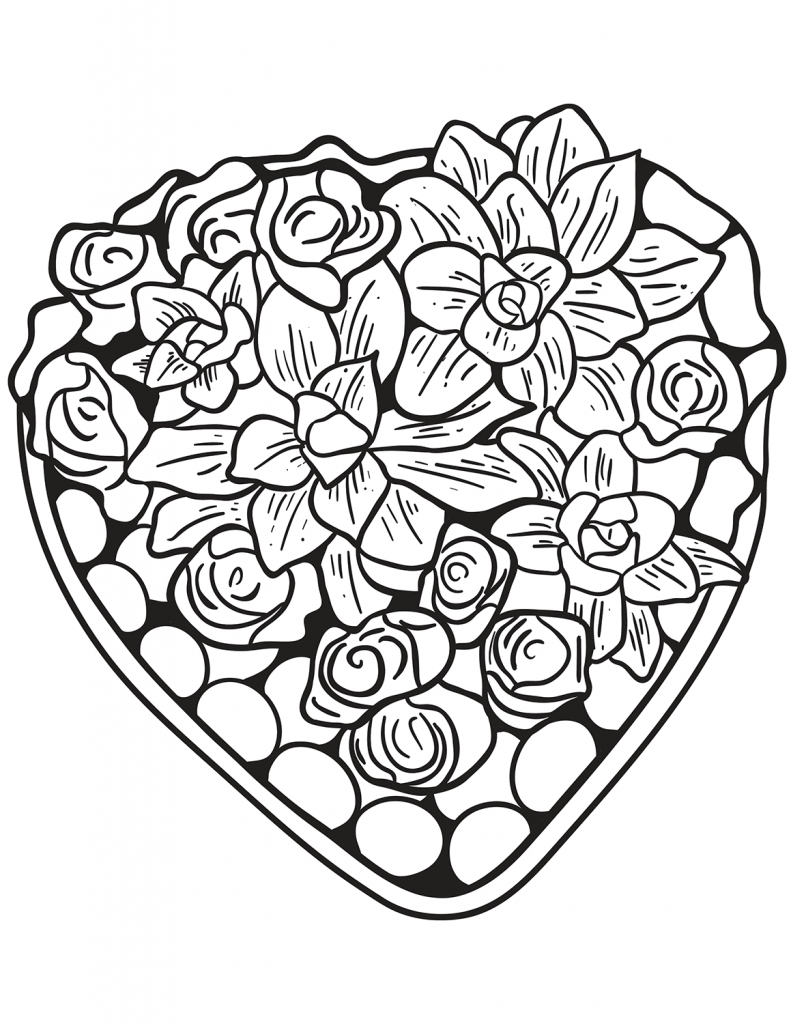 Get 85 Valentines Day Adult Coloring Pages Ideas 47