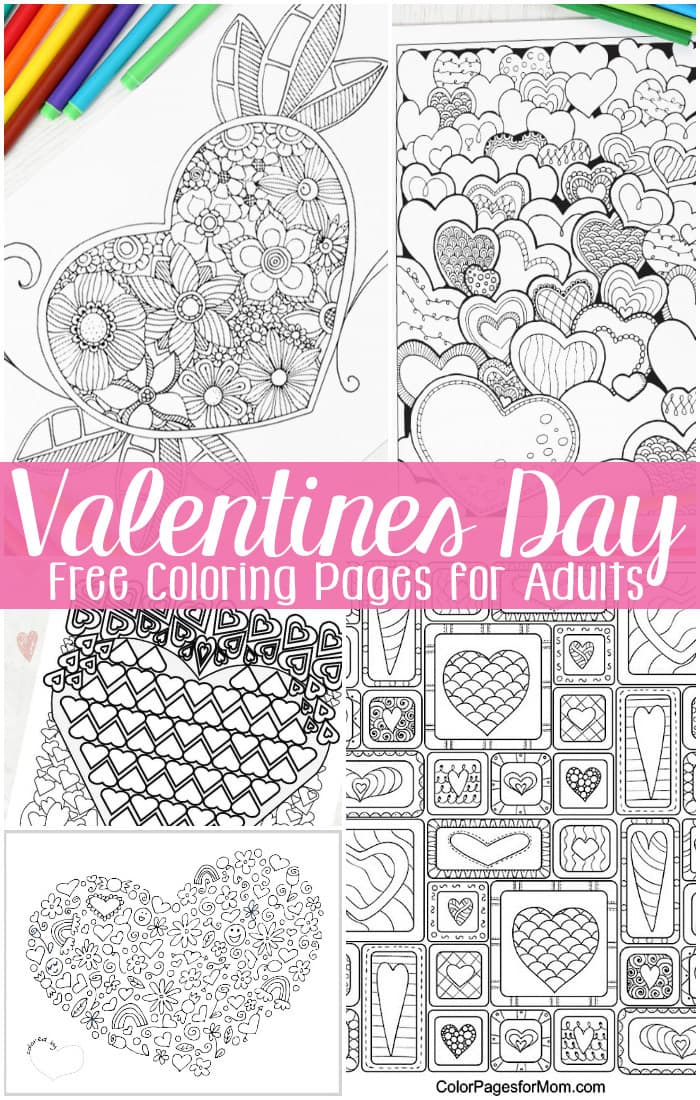 Get 85 Valentines Day Adult Coloring Pages Ideas 49