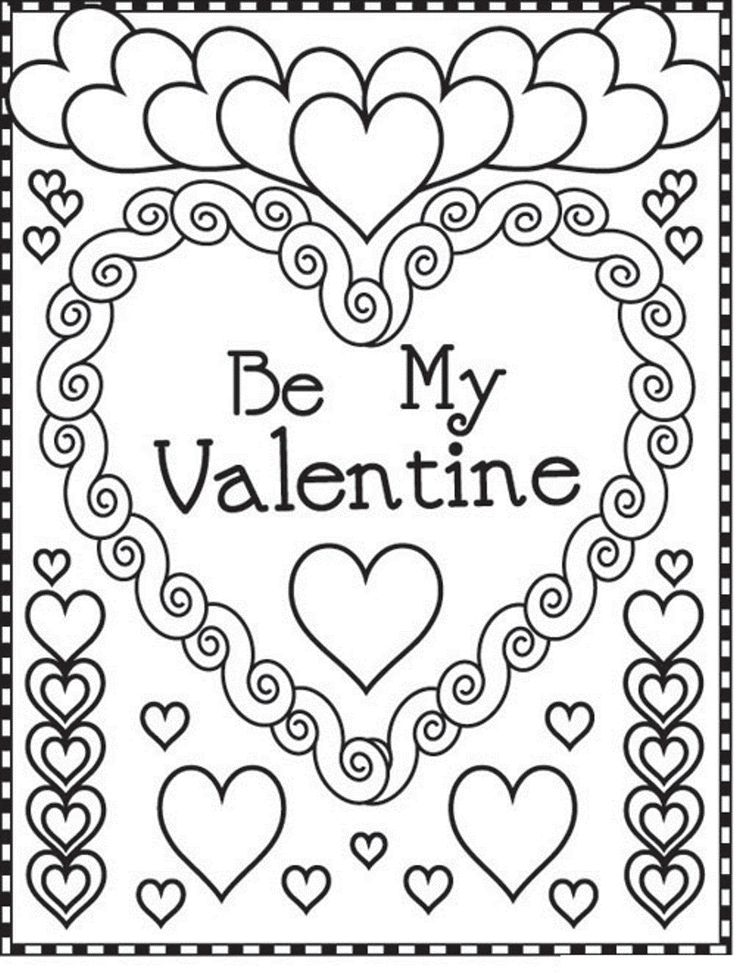 Get 85 Valentines Day Adult Coloring Pages Ideas 64