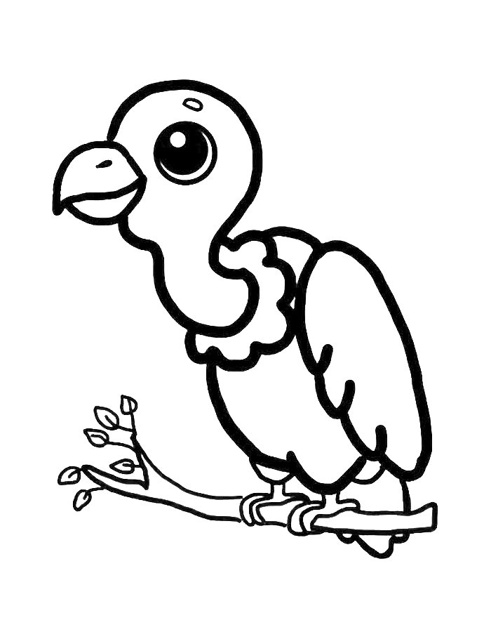 Get 85 Vulture Coloring Page Ideas 33